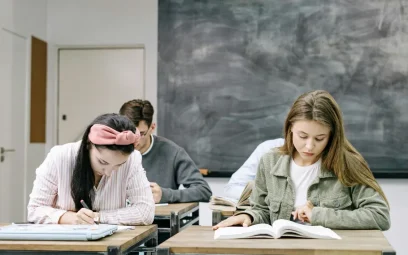 Une épreuve anticipée Bac de mathématiques en Première à Châtellerault